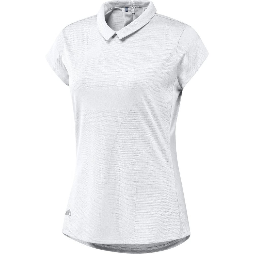 ADIDAS Sport Performance Jacquard Polo Golf Shirt NWT